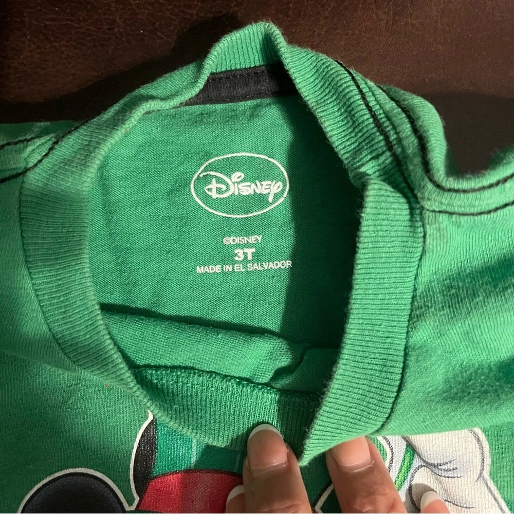 Disney Green St. Patrick's Day Tee Short Sleeve